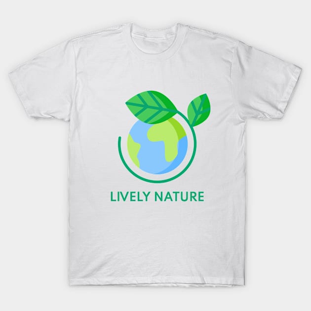 LIVELY NATURE PLANET EARTH T-Shirt by Lively Nature